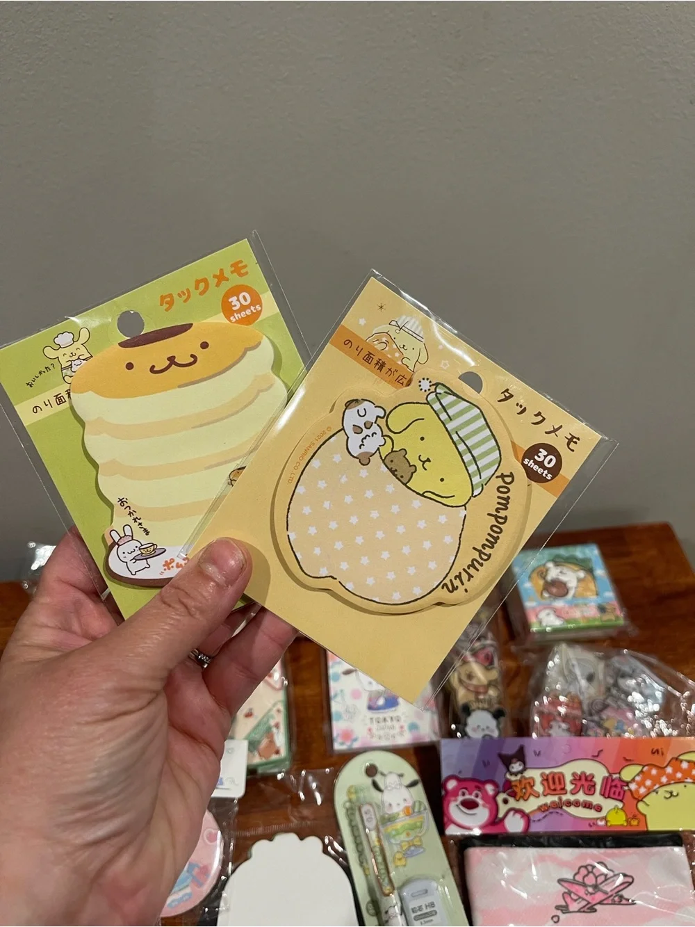 Lot of 28 Sanrio kawaii stationery Cute Pochacco Mikko Pom Pom Purin Small